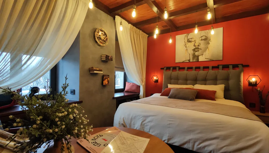 Уютная комната-студия на берегу Волги