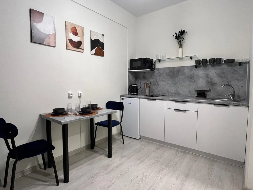 Апартаменты Терра — яркая, современная квартира с высокими потолками