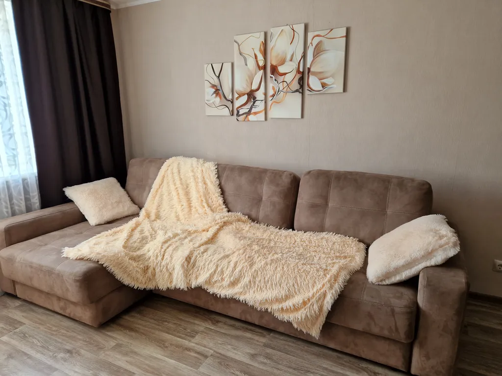 Просторная и уютная двухкомнатная квартира в новом доме