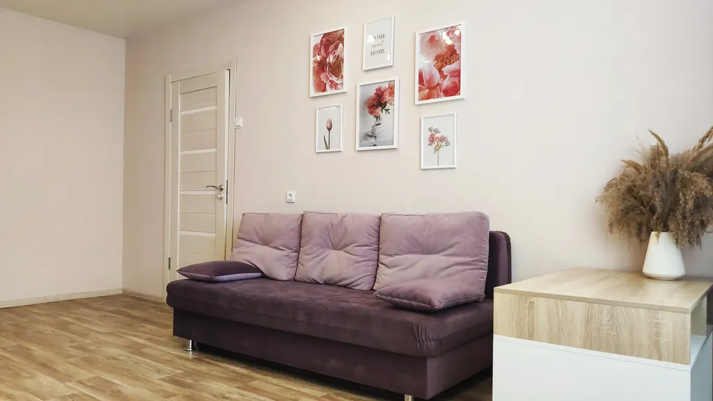 1-комнатная квартира с раскладным диваном и креслом