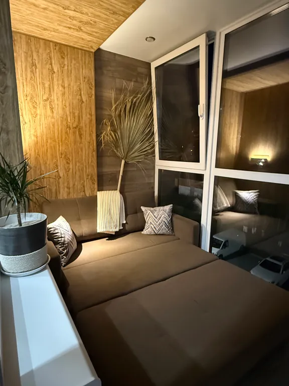 Уютная студия рядом с лесом