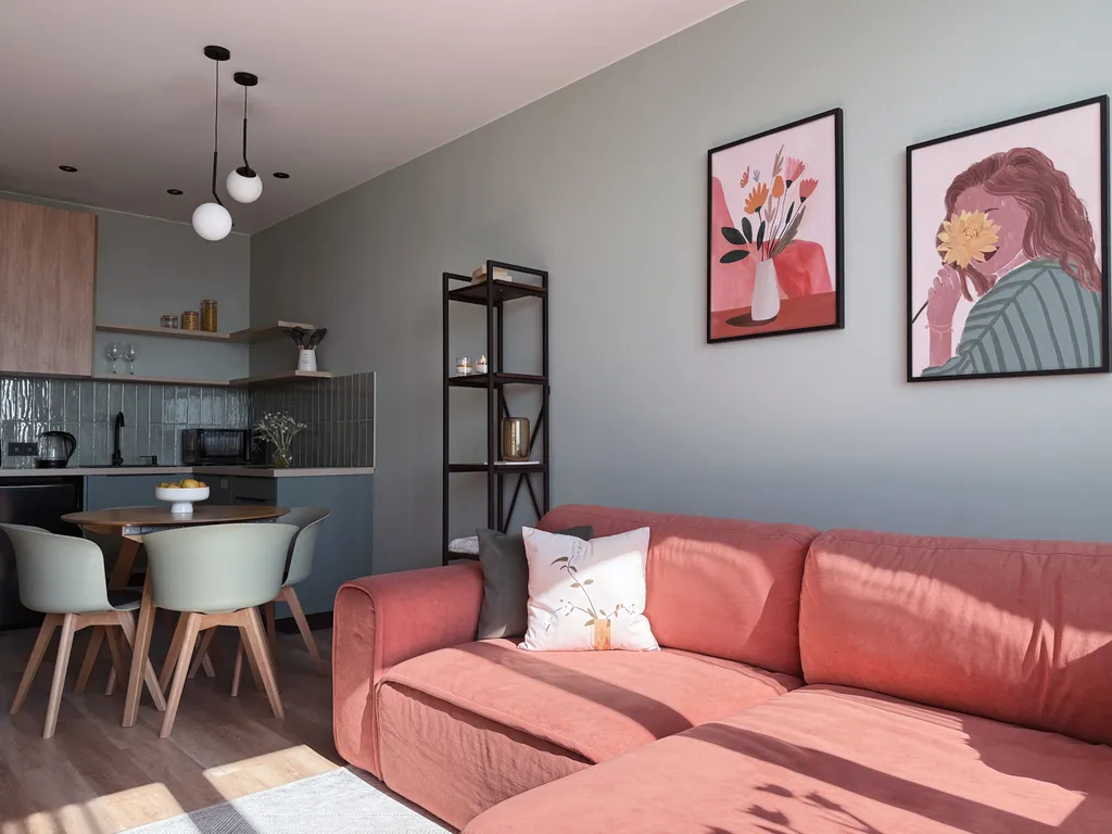 Дизайнерские апартаменты с панорамным видом на Волгу и горы