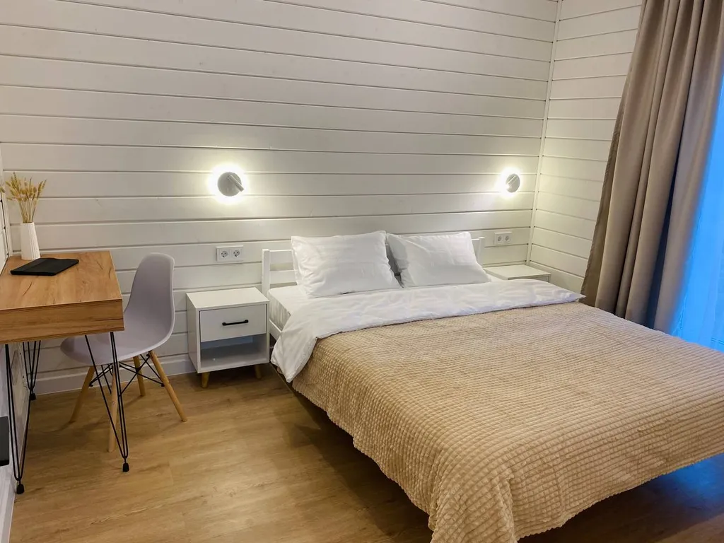 Современный дом с панорамными окнами