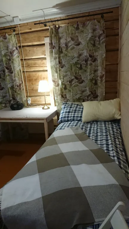 Настоящий деревенский домик в Карелии