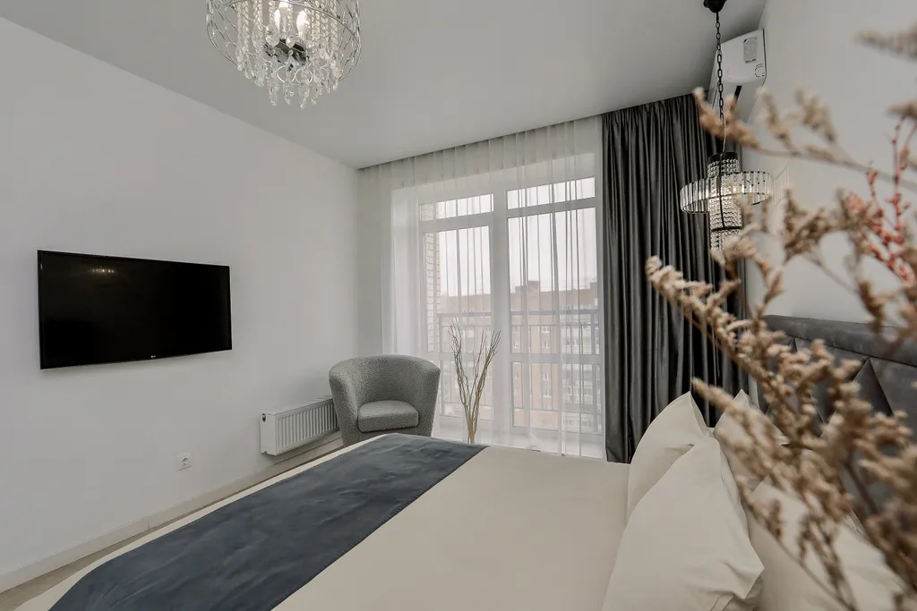 4 Угла: 1К в ЖК Ривьера вблизи набережной пруда, Горького, 151