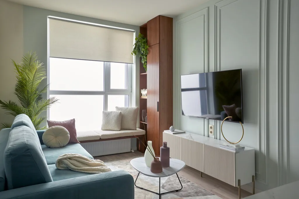 Квартира с прекрасным видом из окна