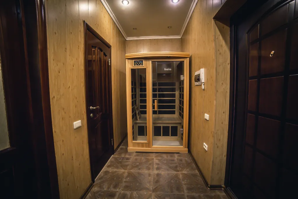 Стильная квартира - студия в стиле provence с джакузи