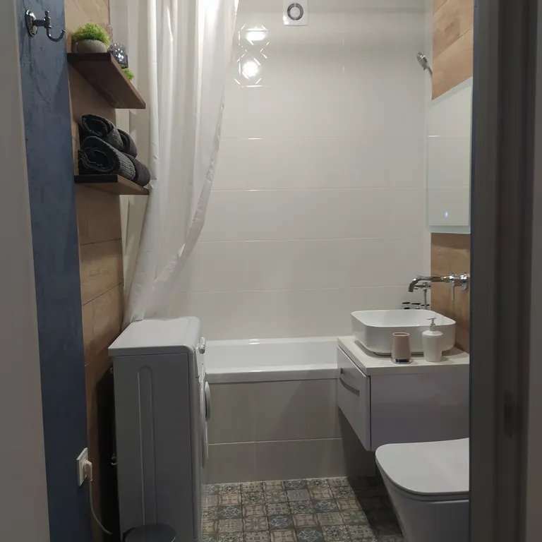 Уютная квартира в элитном ЖК Гринвуд с видом на зеленый лес