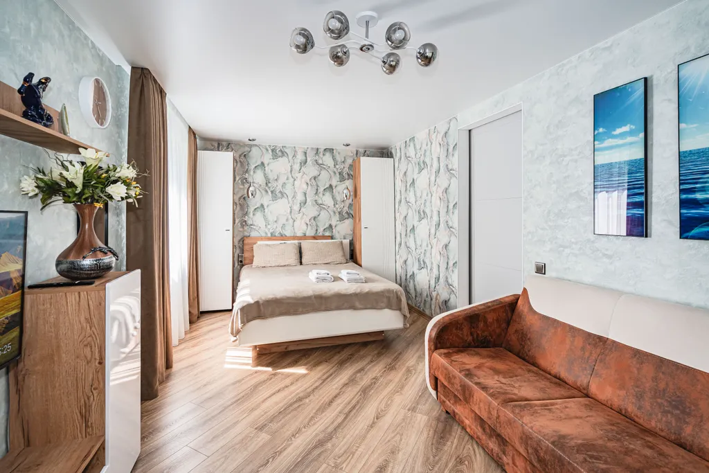 Квартира Уютная 1-комнатная квартира в центре — Калининград