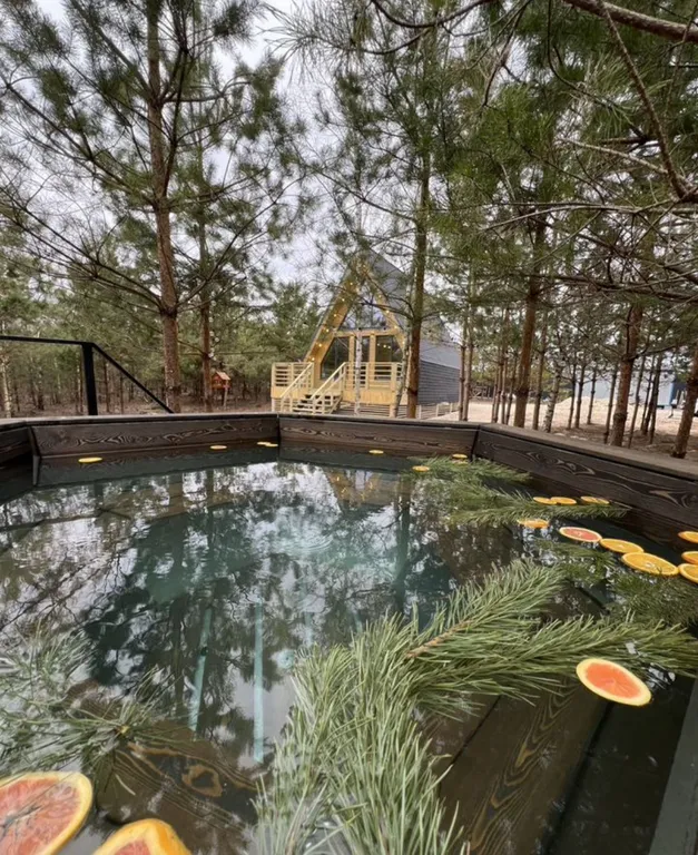 Коттедж Домик в сосновом лесу с банным чаном — аренда посуточно в Богородск