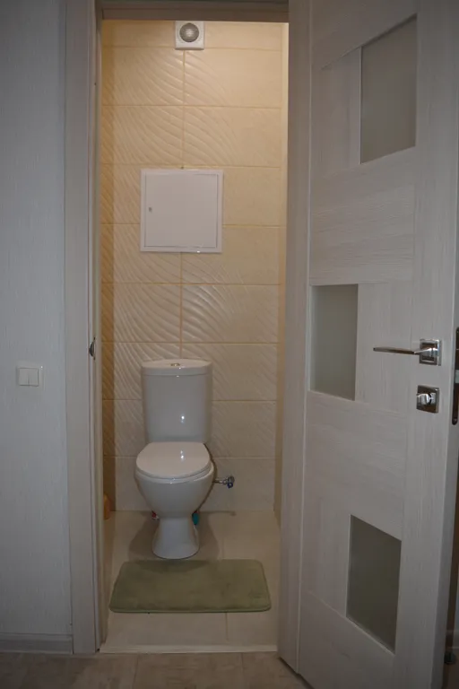 Двухкомнатная квартира у моря с немноголюдным пляжем