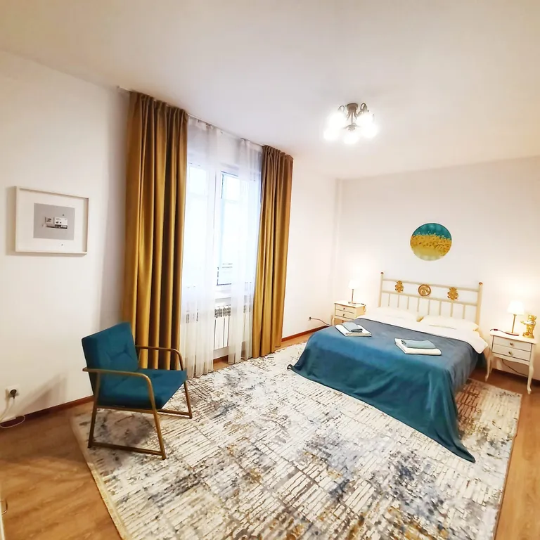 3-комнатная квартира с роскошным видом на горы — аренда посуточно в Алматы