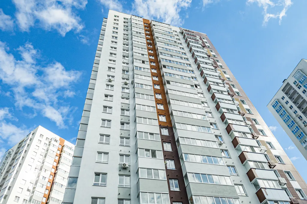 Апартаменты на 18 этаже в ЖК Аквамарин с видом на реку