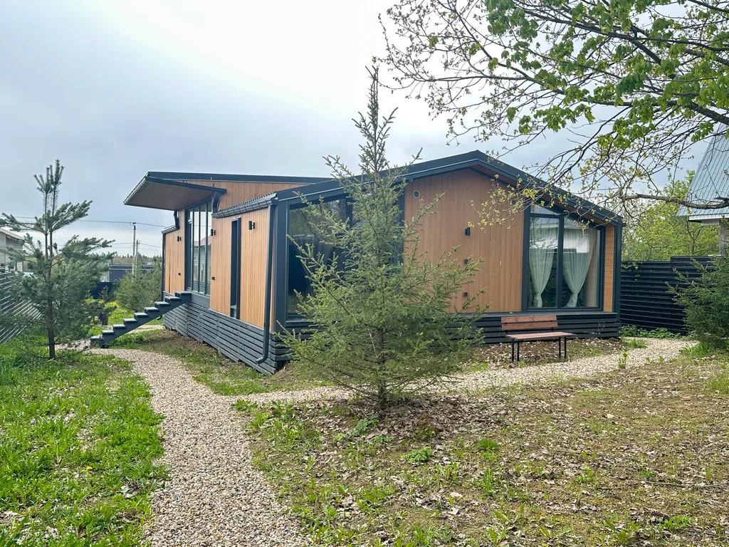 Дом Эльк - уютный коттедж с сауной на отдельном участке