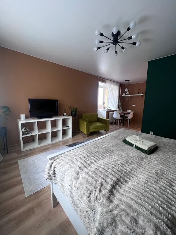 Квартира Квартира Новая стильная студия — Дубна