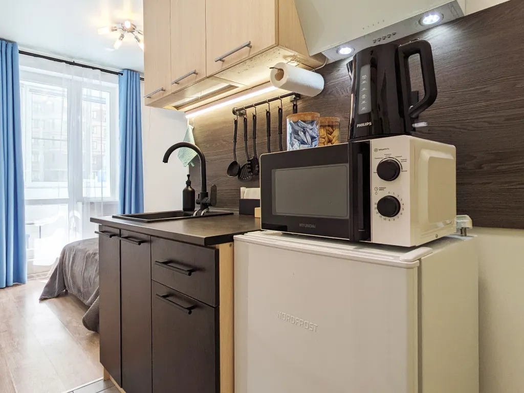 Новая студия, чистый подъезд, свежий ремонт, пешком до Борисоглебского