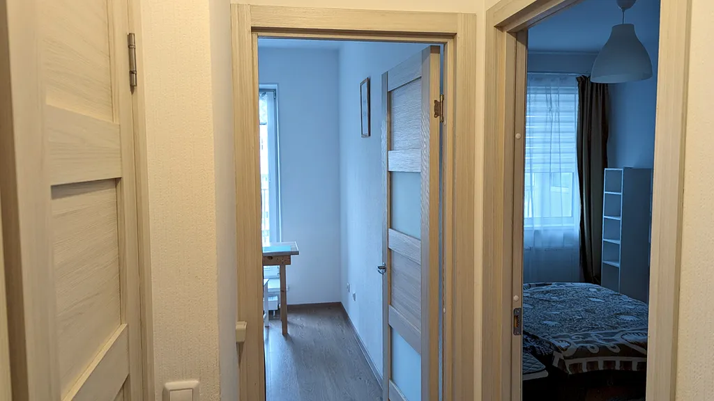 Светлая 1-комнатная квартира возле Мега Парка, Дыбенко