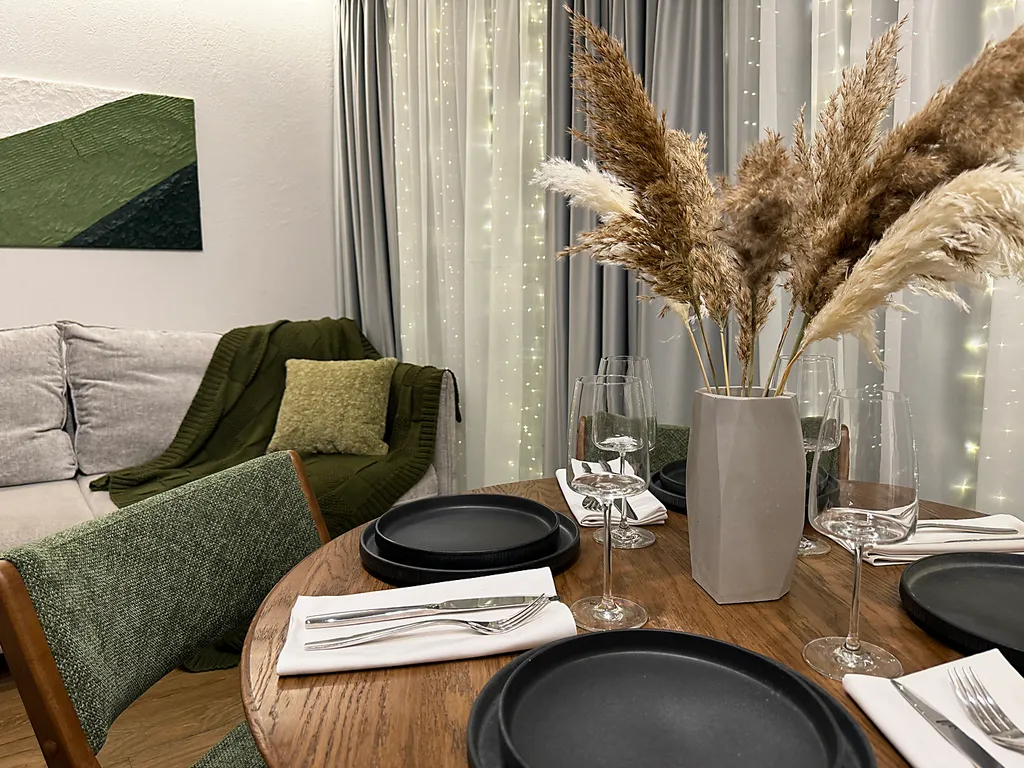 Дом DOUBLE с чаном на террасе