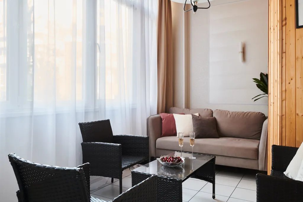 Квартира Квартира Стильная Четверка в Доме на Набережной — Москва