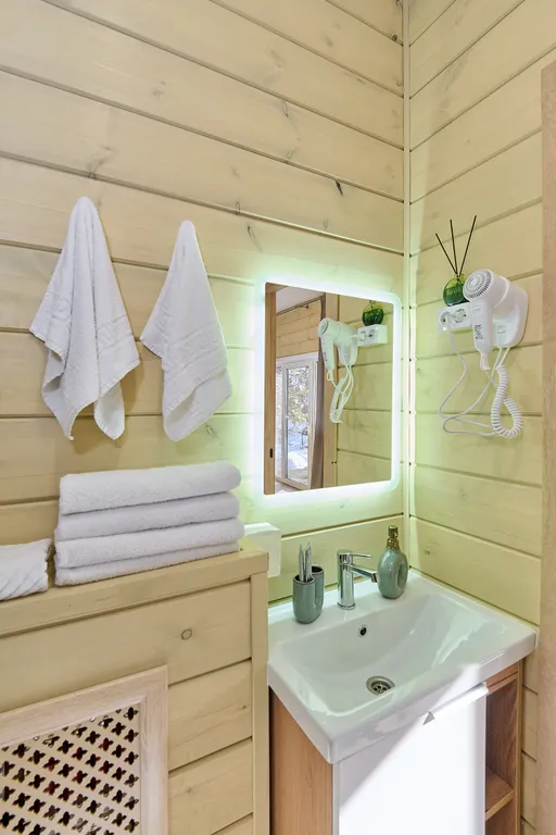 Шале для двоих, пешая доступность горнолыжных трасс