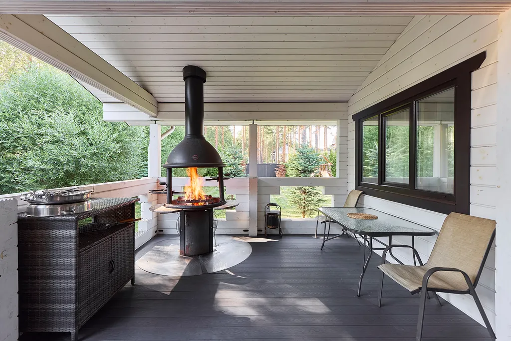 Коттедж Коттедж с большой баней и кальянной зоной — Сертолово