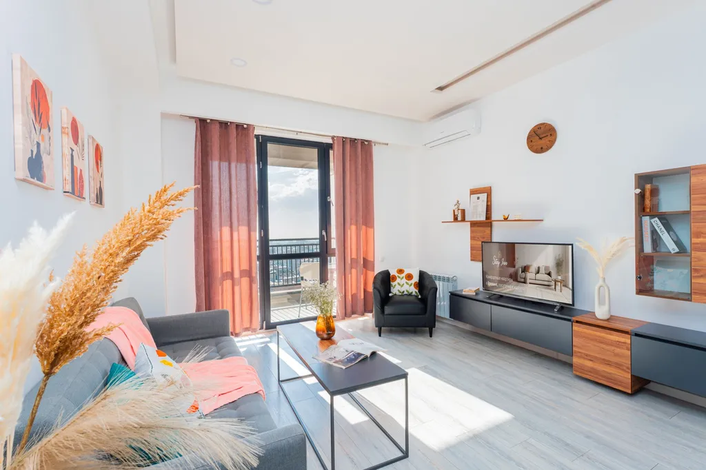 Стильная квартира с прекрасным видом в центре города / Стей Инн