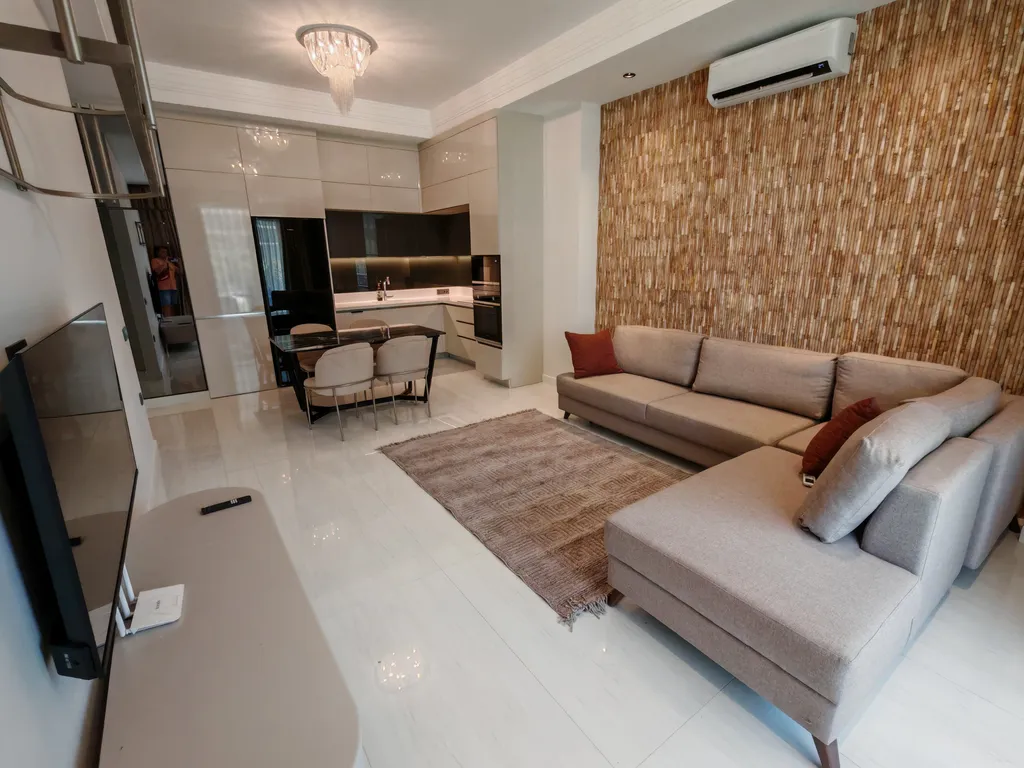 Квартира 1+1 в Azura World c видом на бассейн и аквапарком — аренда посуточно в Аланья