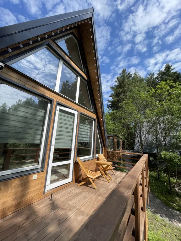 Глэмпинг A-frame Дом-2