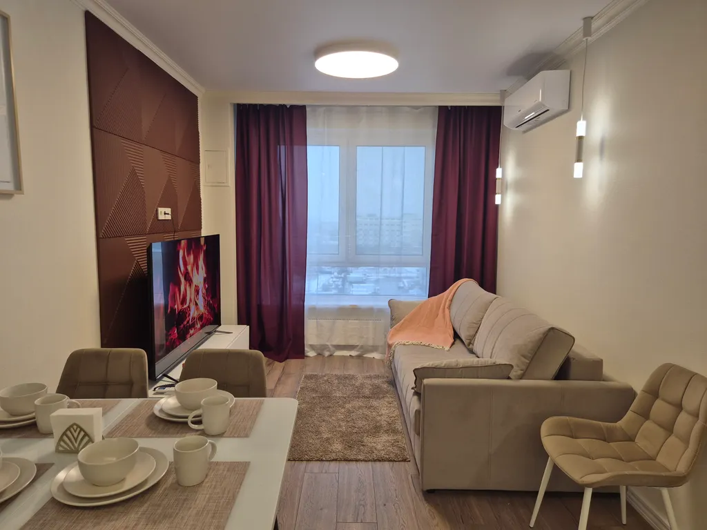 Квартира Уютная квартира с дизайнерским ремонтом — Москва