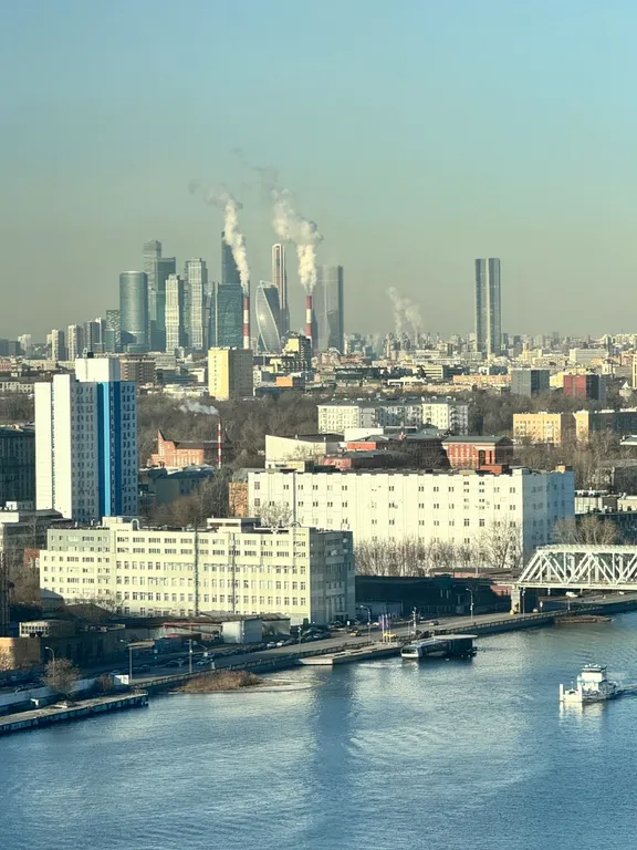 Квартира Квартира Уютная студия с красивым видом — Москва