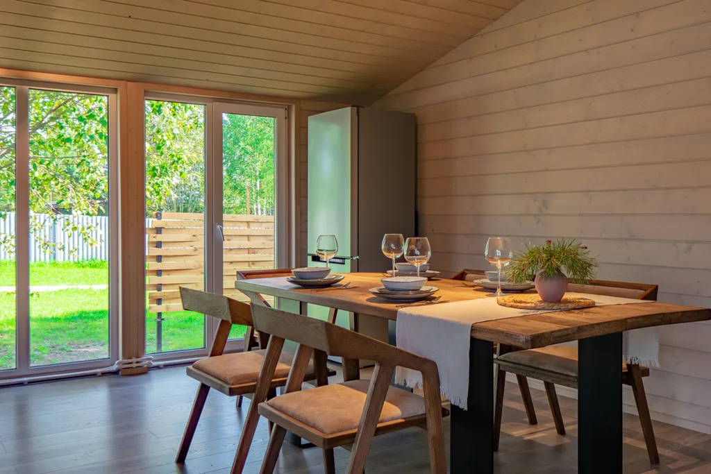 Дом с открытой террасой