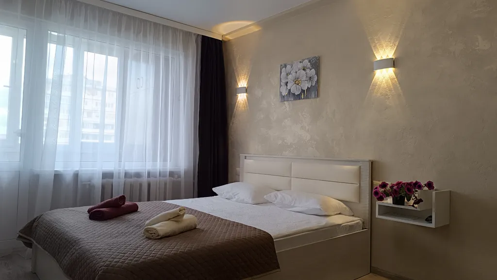 Чудесная квартира с двумя балконами и шикарным видом