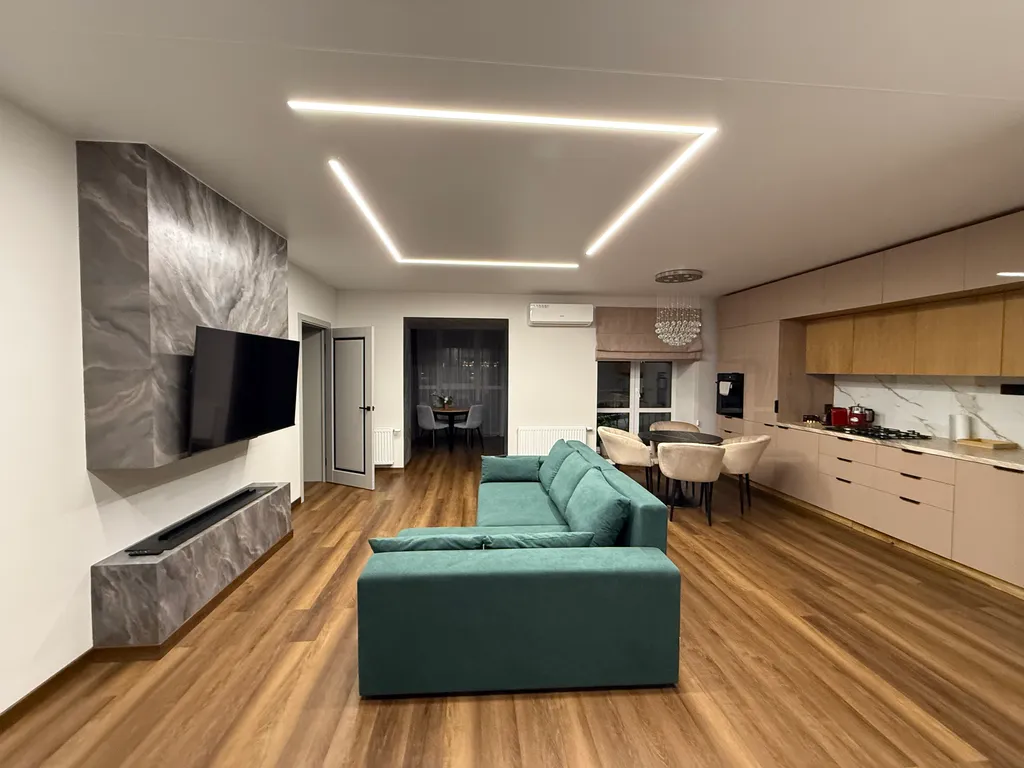 Просторная квартира с видом на великую