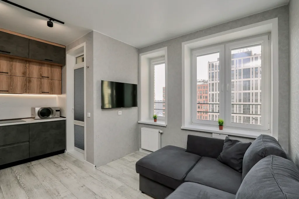 Уютно Ижевск. Новая дизайнерская студия с панорамным балконом