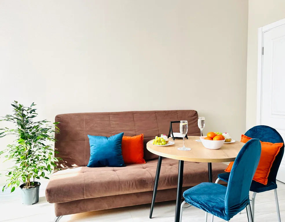 Студия на верхнем этаже