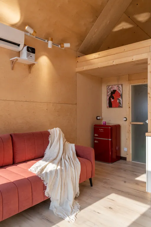 Fanza House - домик с сауной, чаном, камином, проектором и беседкой