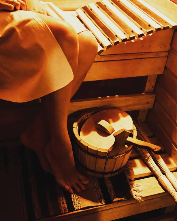 Дом с баней на дровах