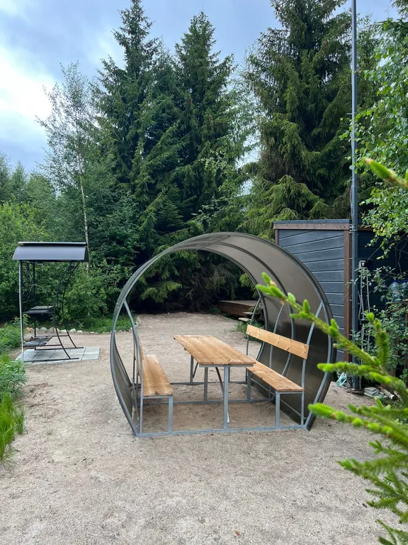 Коттедж Дом с панорамными окнами в лесу — Ломоносов