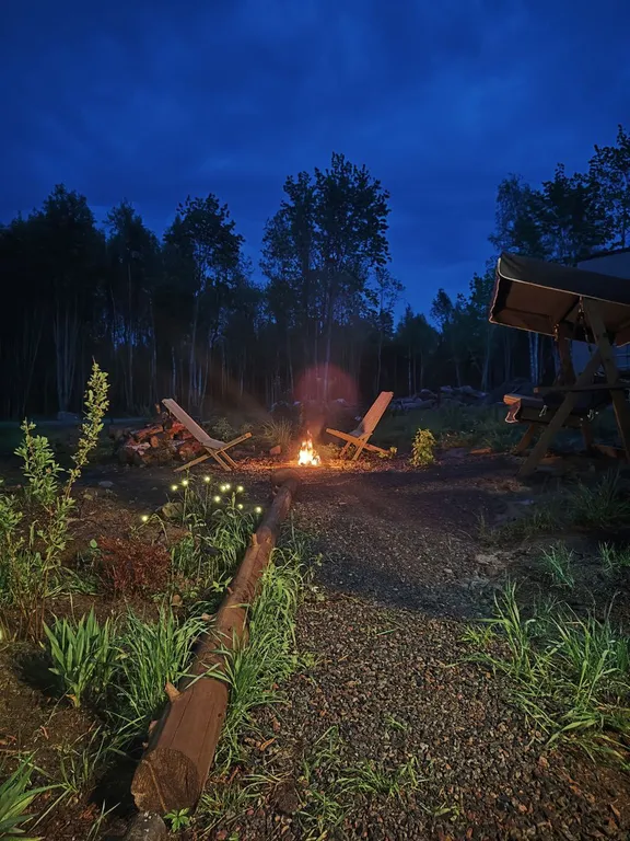 Уютное место-домик с русской баней на дровах