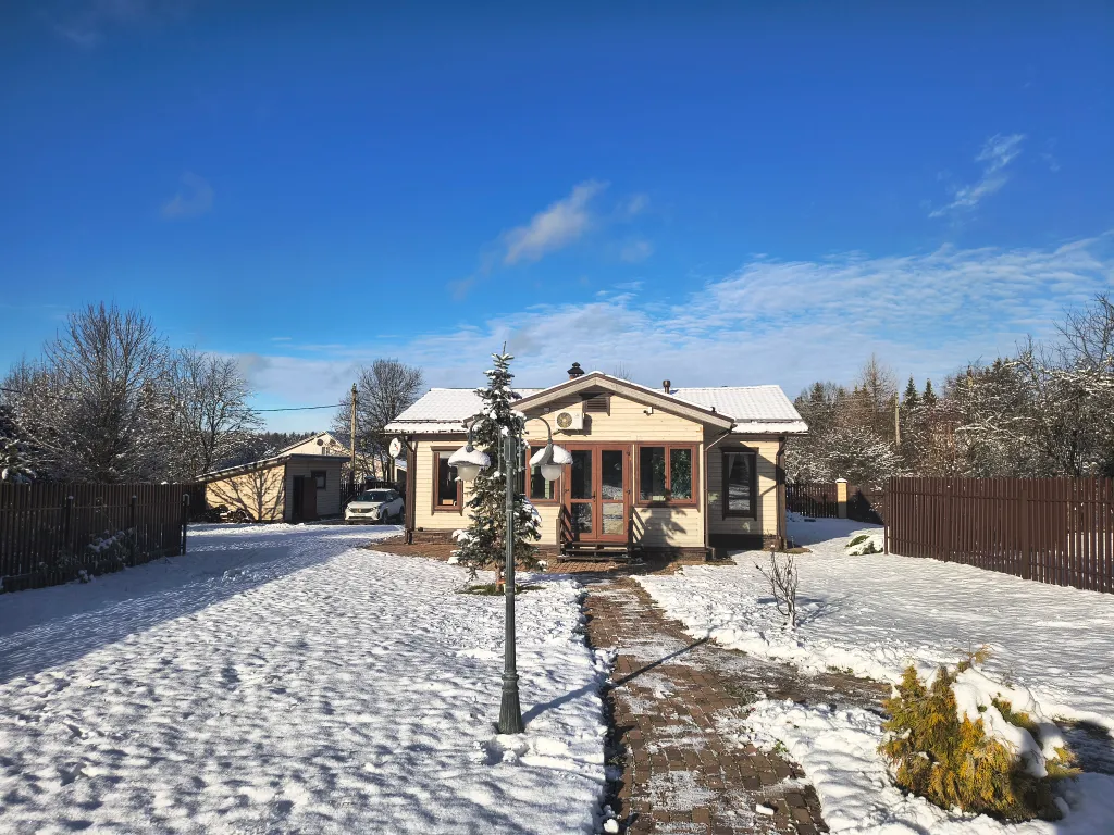 Русская усадьба с баней со швейцарским флёром