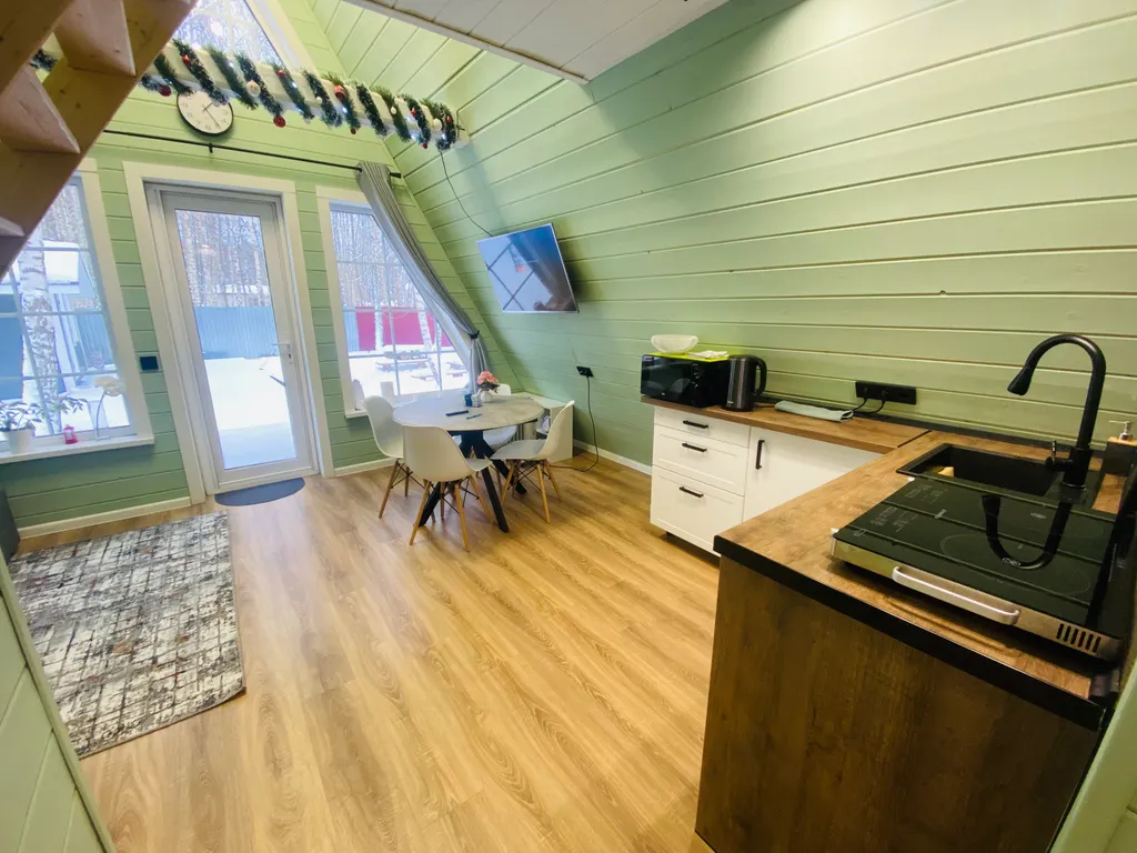 Уютный домик и баня