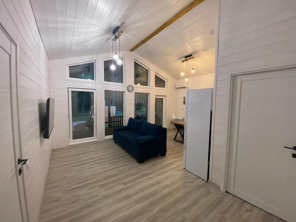 Дом с баней на Рузском водохранилище