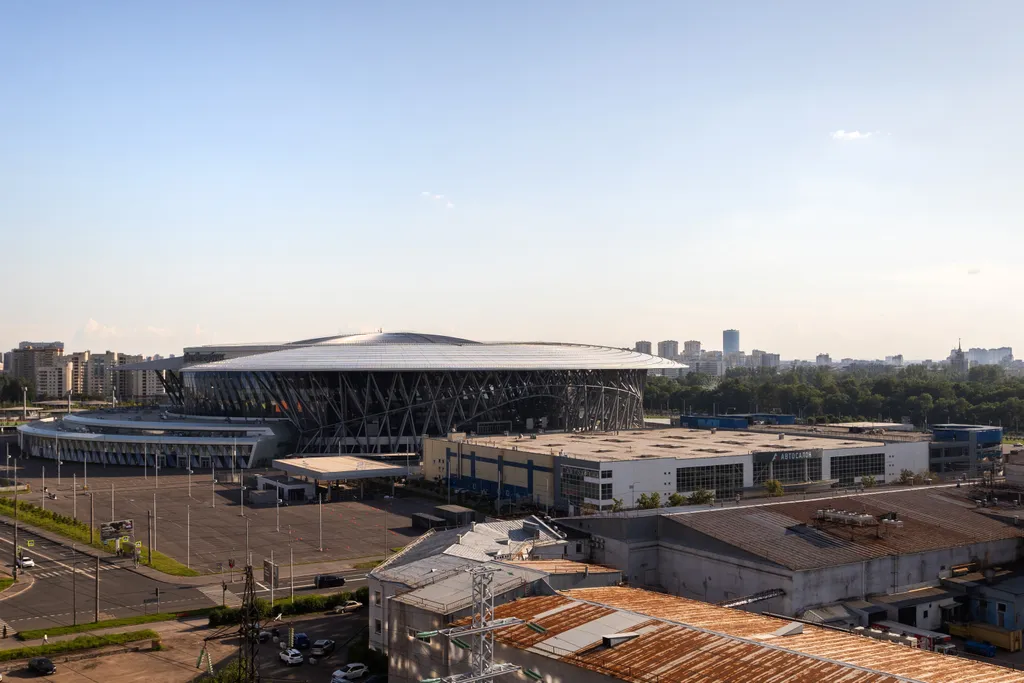 Квартира Квартира Prudius Apart студия с видом на СКА арену — Санкт-Петербург