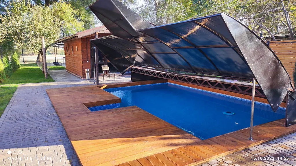 Коттедж Коттедж на берегу реки Кубань Black House Krd — Елизаветинская