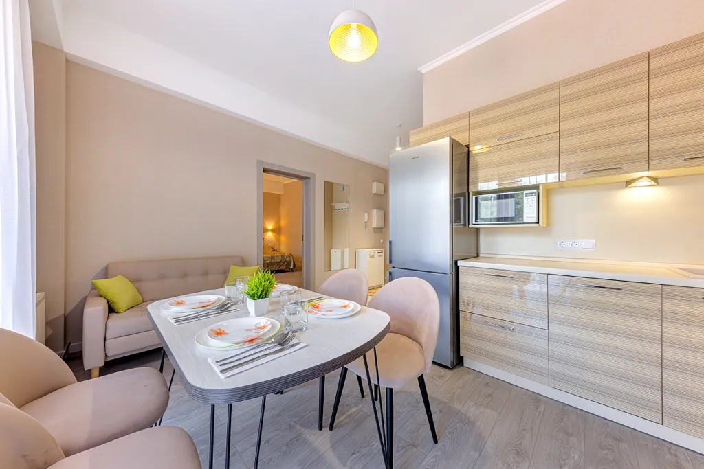 Апартаменты с бассейном Сады морей