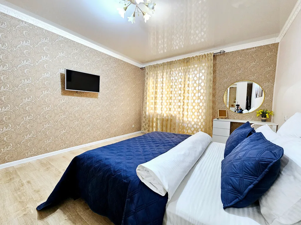 2-к для 6 гостей в современном ЖК Адмирал