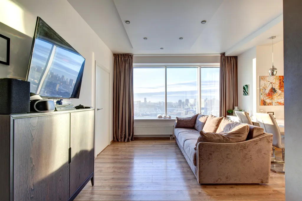 Апартамент с панорамным видом "Огни Екатеринбурга"