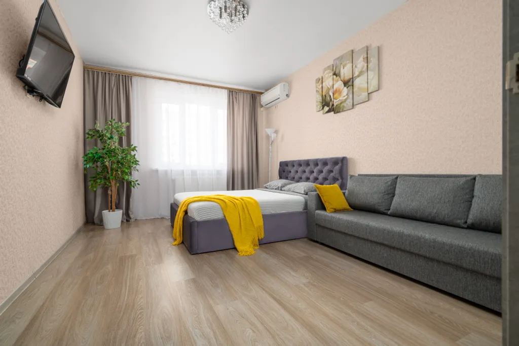 Квартира с видом на стадион