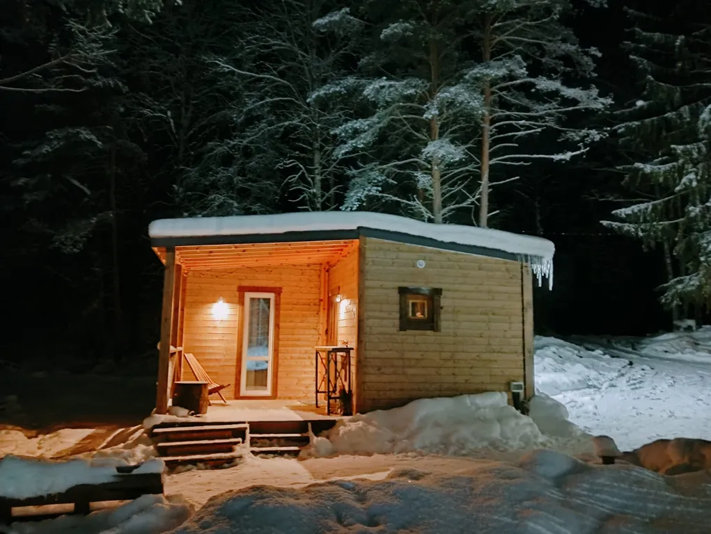 Гостевой дом для 2-4 человек с крытой террасой и мангалом