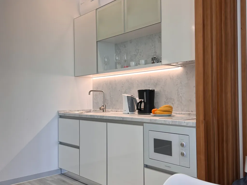 Апартамент с видом на город с высоты 24 этажа